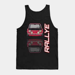 Geo3Doodles Simca Rallye (Script) Doodle Tank Top